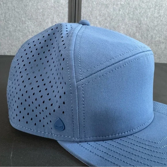 Melin Hydro Trenches Icon Snapback Hat Steel Blue Classic 7 ⅜” - 7 ⅝” - Picture 9 of 10